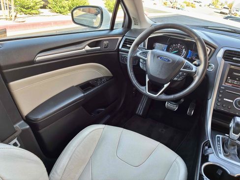 Used 2016 Ford Fusion Energi Titanium w/ Driver Assist Package FWD image 16