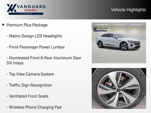 Used 2024 Audi Q8 e-tron Premium Plus w/ Premium Plus Package AWD/4WD image 11
