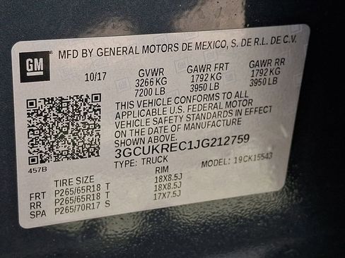 Used 2018 Chevrolet Silverado 1500 LT w/ All Star Edition AWD/4WD image 31