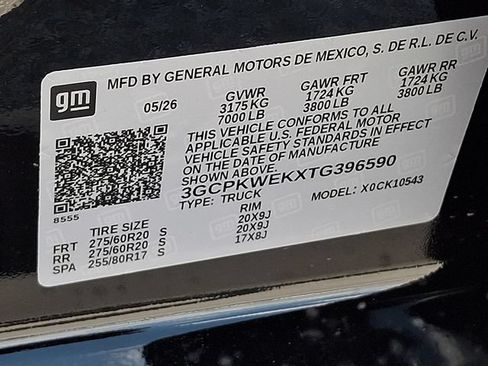 New 2026 Chevrolet Silverado 1500 RST w/ RST Select Package AWD/4WD image 16
