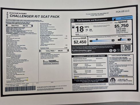 Used 2022 Dodge Challenger R/T Scat Pack image 38