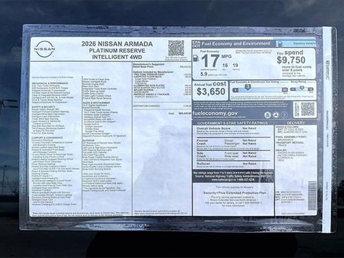 New 2026 Nissan Armada Platinum Reserve image 10