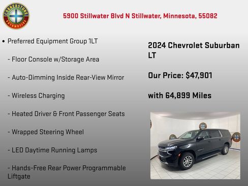 Used 2024 Chevrolet Suburban LT AWD/4WD image 10
