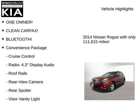 Used 2014 Nissan Rogue S w/ Convenience Package image 7