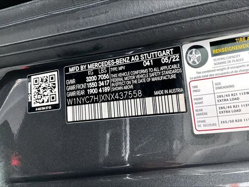 Certified 2022 Mercedes-Benz G 63 AMG 4MATIC image 37