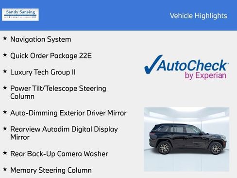 New 2025 Jeep Grand Cherokee Limited w/ Luxury Tech Group II image 7