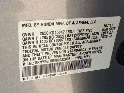 Used 2017 Honda Pilot Elite image 20