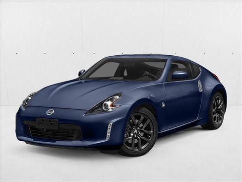 Used 2019 Nissan 370Z Coupe w/ Z34 Heritage Edition - Blue image 1