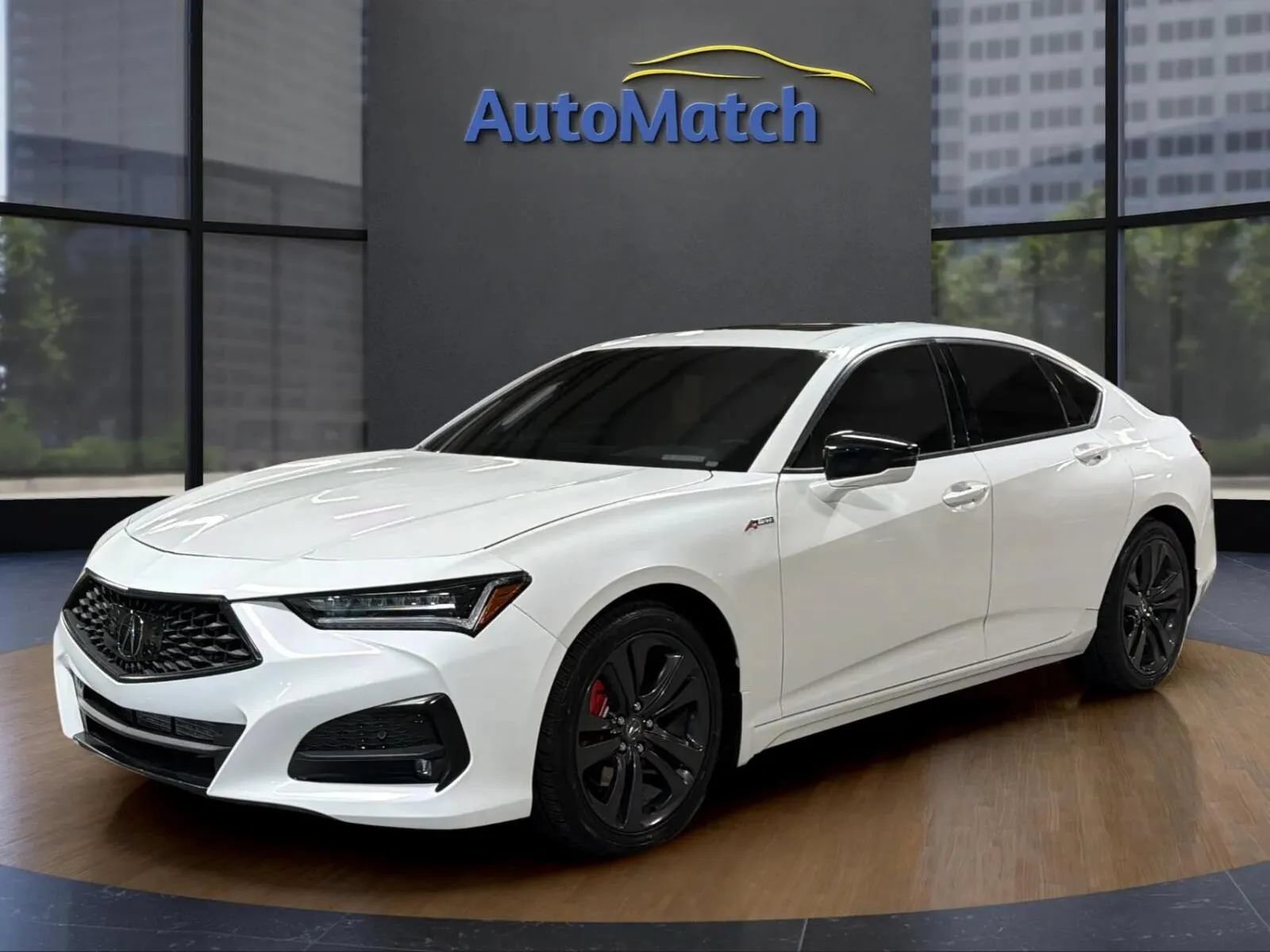 Used 2022 Acura TLX w/ A-SPEC Package AWD/4WD image 3