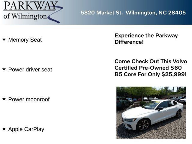 Certified 2025 Volvo S60 B5 Core FWD image 6