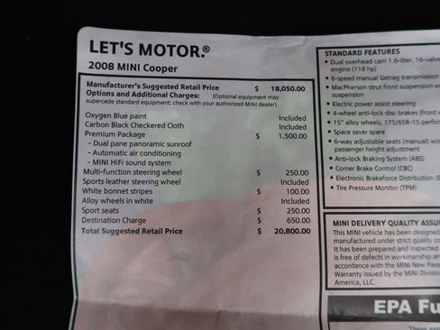 Used 2008 MINI Cooper Hardtop image 24