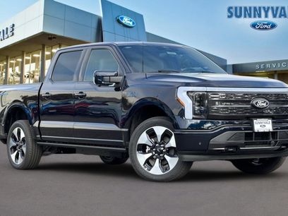 New 2025 Ford F150 Lightning Platinum