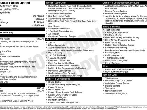 Used 2022 Hyundai Tucson Limited image 2