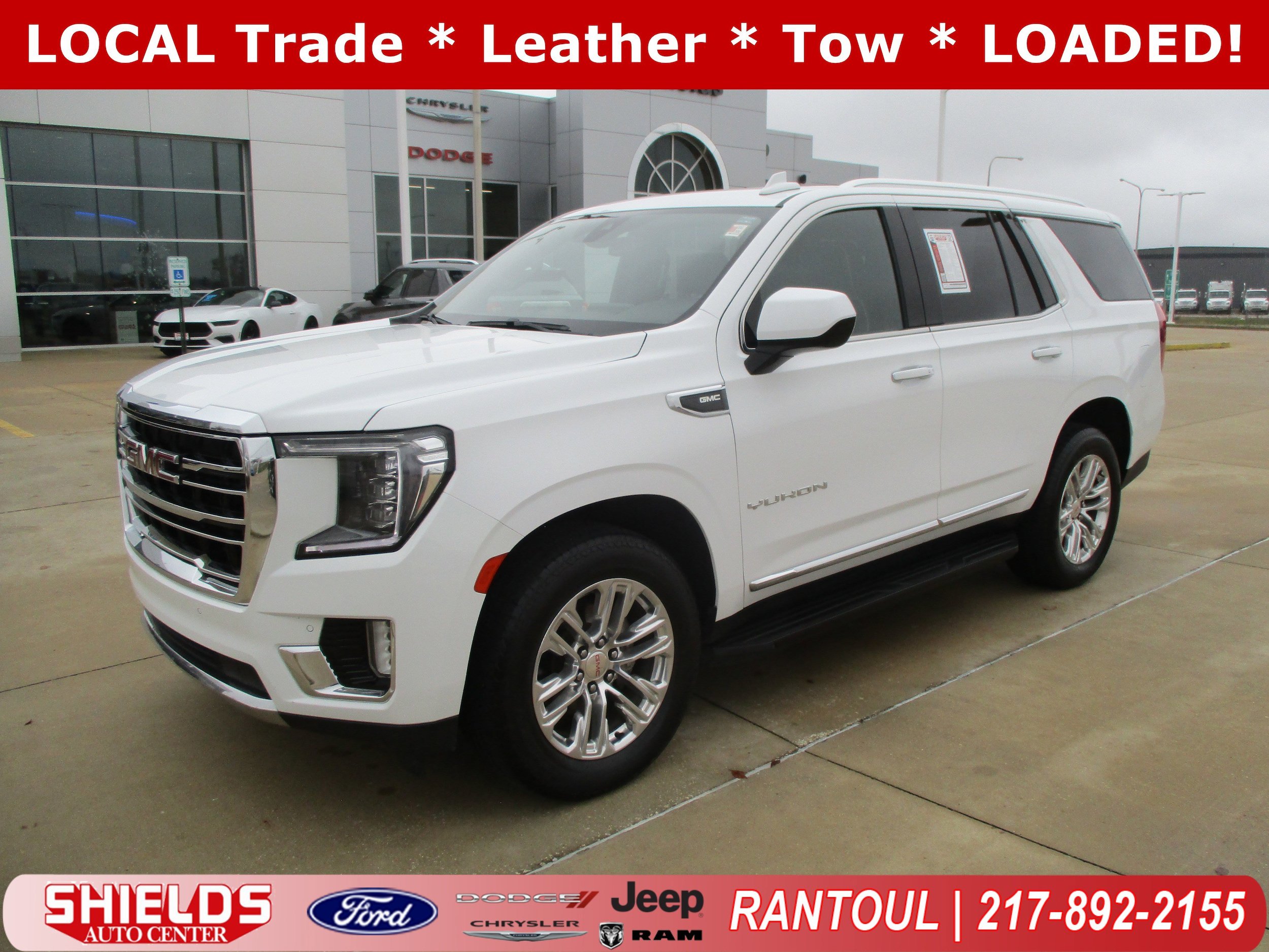 Used 2021 GMC Yukon SLT RWD image 1