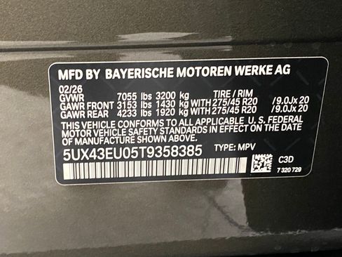 New 2026 BMW X5 xDrive50e w/ Climate Comfort Package image 23
