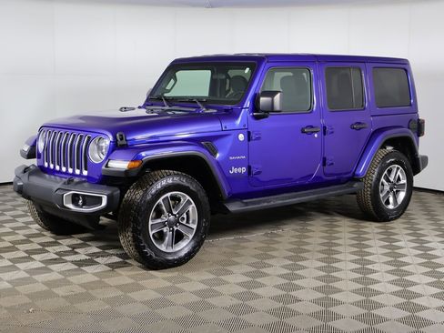 Used 2020 Jeep Wrangler Unlimited Sahara w/ LED Lighting Group image 5