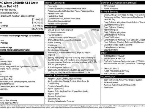 Certified 2025 GMC Sierra 2500 AT4 AWD/4WD image 38