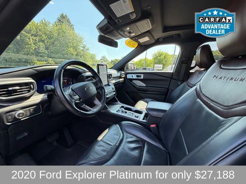 Used 2020 Ford Explorer Platinum w/ Premium Technology Package AWD/4WD image 11