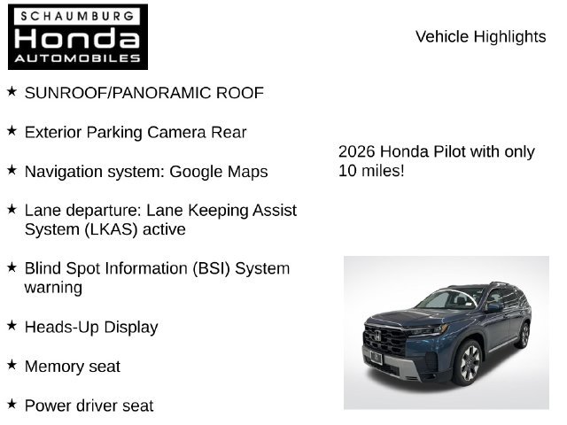 New 2026 Honda Pilot Elite image 7