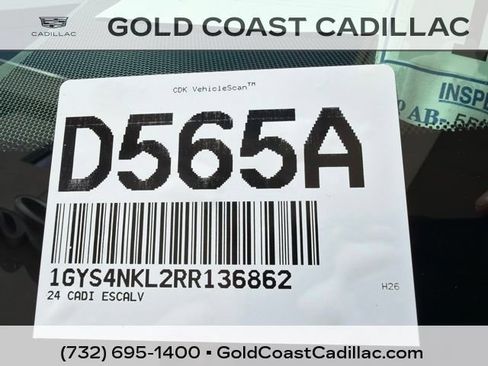 Certified 2024 Cadillac Escalade ESV Sport w/ LPO, Floor Liner Package AWD/4WD image 33