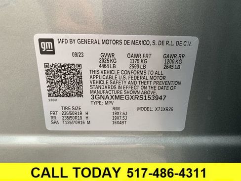 Certified 2024 Chevrolet Equinox RS image 33