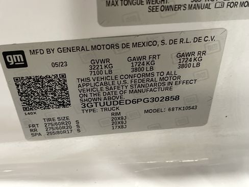 Used 2023 GMC Sierra 1500 SLT w/ SLT Premium Plus Package image 29