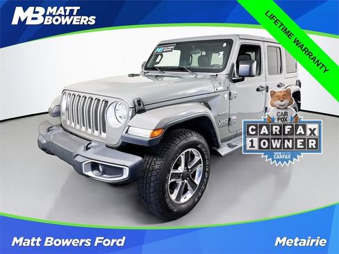 Used 2018 Jeep Wrangler Unlimited Sahara w/ Cold Weather Group image 1