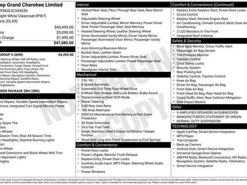 Used 2018 Jeep Grand Cherokee Limited w/ Luxury Group II image 5