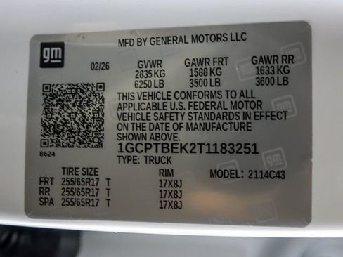 New 2026 Chevrolet Colorado W/T w/ Advanced Trailering Package image 20