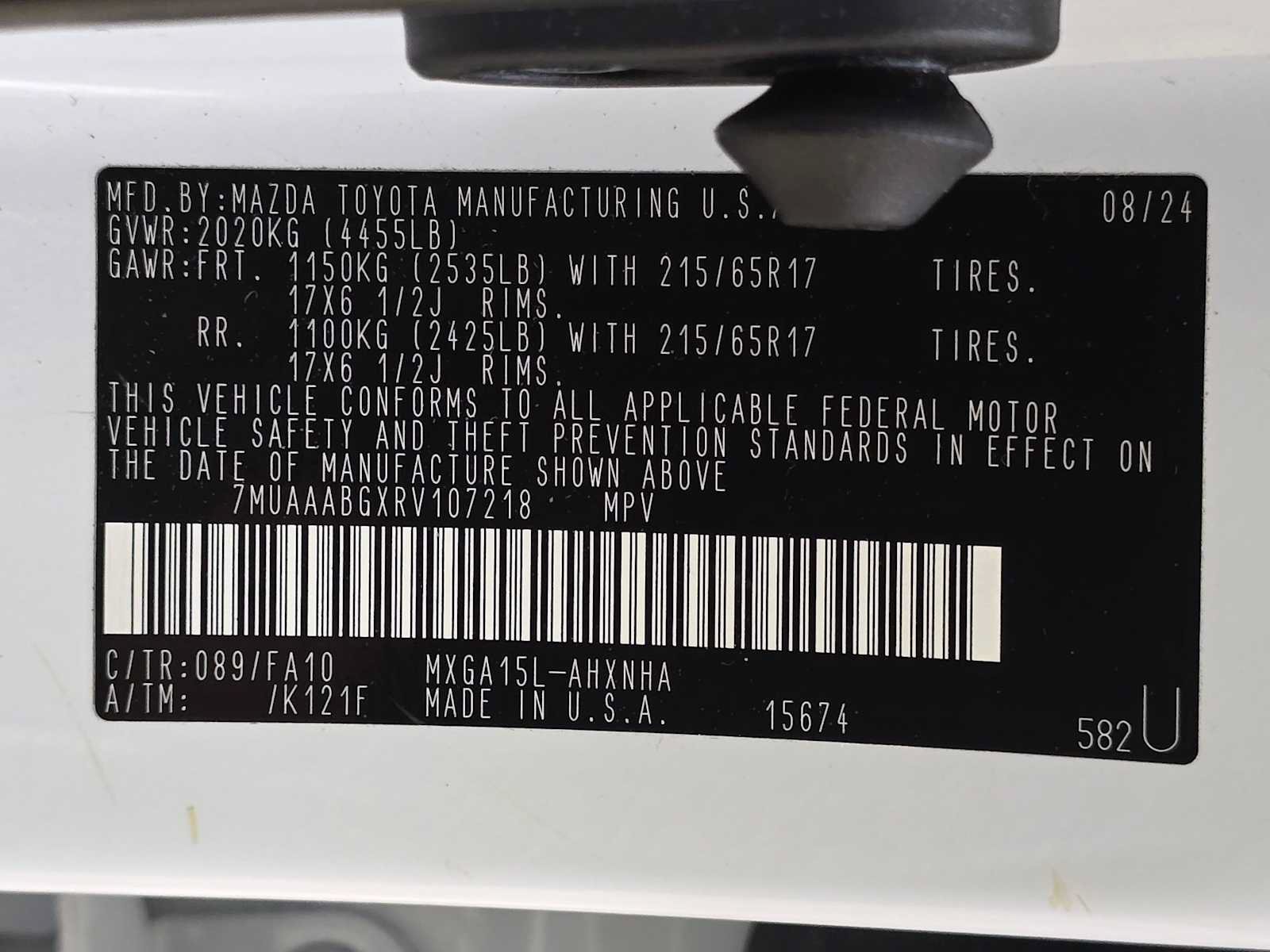Certified 2024 Toyota Corolla Cross L AWD/4WD image 32