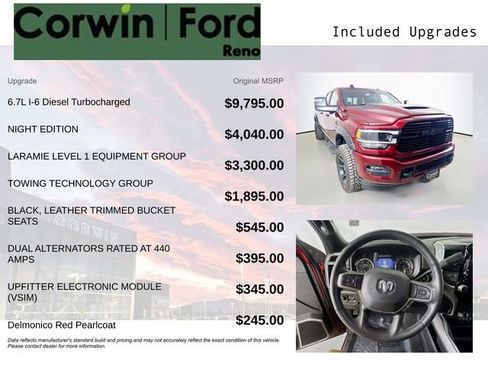 Used 2023 RAM 3500 Laramie w/ Night Edition image 3