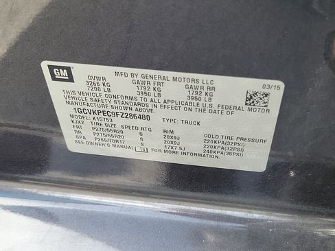 Used 2015 Chevrolet Silverado 1500 LS w/ Trailering Package AWD/4WD image 30