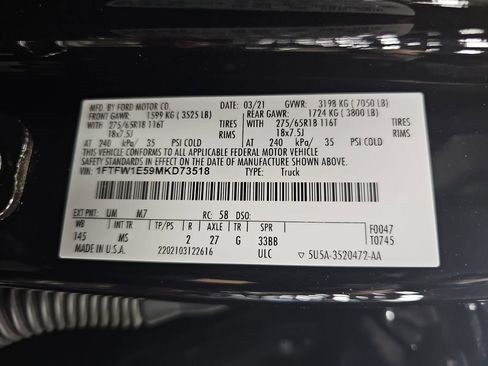 Used 2021 Ford F150 XLT w/ Equipment Group 302A High image 36