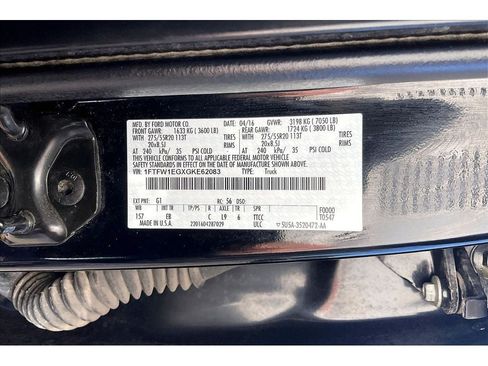 Used 2016 Ford F150 Lariat AWD/4WD image 35