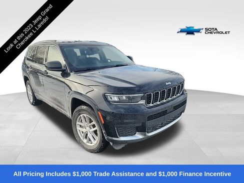 Used 2023 Jeep Grand Cherokee L Laredo image 1