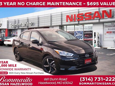 New 2025 Nissan Versa SR w/ Trunk Package image 1