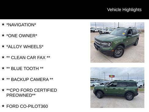 Used 2025 Ford Bronco Sport Big Bend w/ Convenience Package image 4