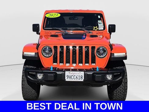 Used 2023 Jeep Wrangler Unlimited Rubicon 4xe w/ Steel Bumper Group AWD/4WD image 8
