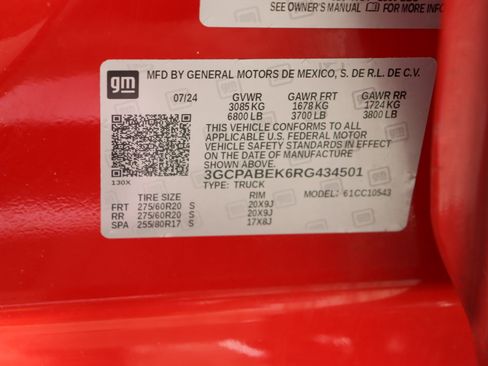 Used 2024 Chevrolet Silverado 1500 Custom image 40