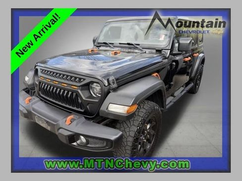 Used 2021 Jeep Wrangler Unlimited Sport image 1