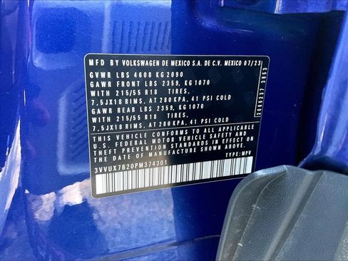 Used 2023 Volkswagen Taos SE AWD/4WD image 33