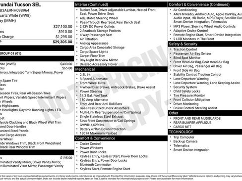 Certified 2022 Hyundai Tucson SEL image 13