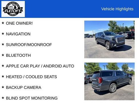 Used 2021 GMC Yukon XL Denali w/ Denali Premium Package AWD/4WD image 2