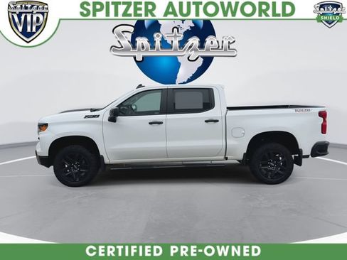 Used 2023 Chevrolet Silverado 1500 Custom Trail Boss w/ LPO, Dark Essentials Package AWD/4WD image 6
