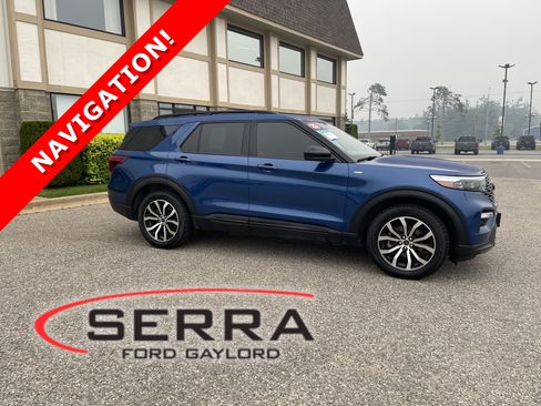 Certified 2022 Ford Explorer ST-Line w/ Class IV Trailer Tow Package AWD/4WD image 1