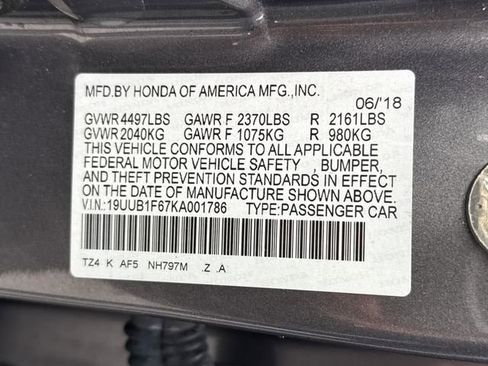 Used 2019 Acura TLX 2.4L Technology Pkg w/A-Spec P image 22