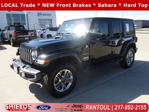 Used 2018 Jeep Wrangler Unlimited Sahara AWD/4WD image 1