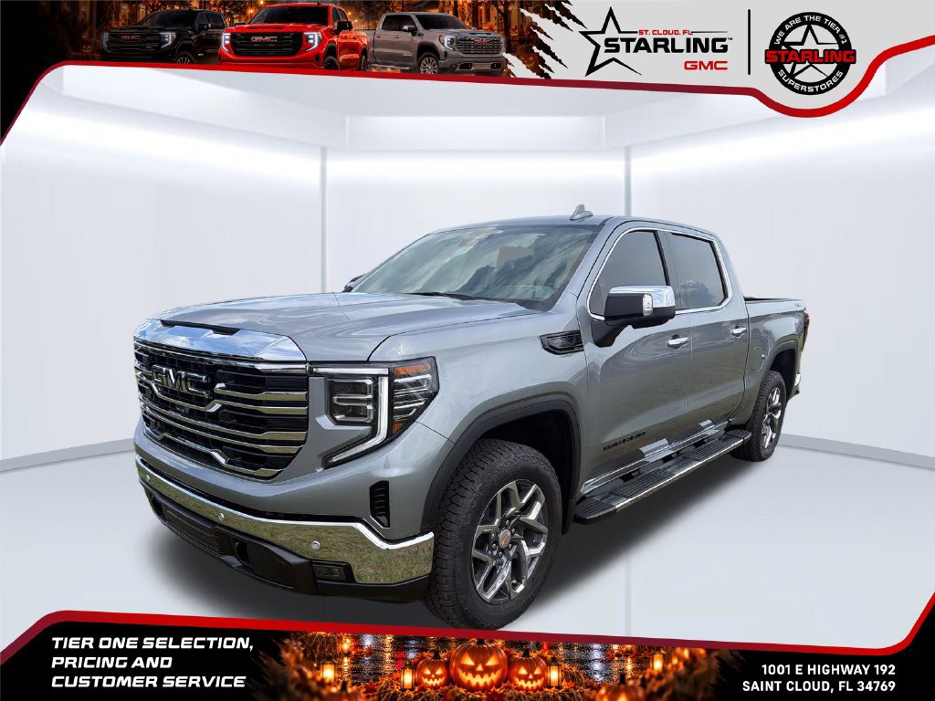 New 2026 GMC Sierra 1500 SLT w/ SLT Premium Plus Package AWD/4WD 360° Tour