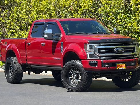 Used 2020 Ford F350 Platinum AWD/4WD image 2
