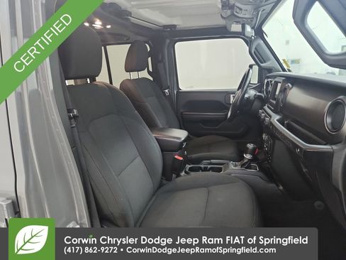 Certified 2021 Jeep Wrangler Unlimited Sport AWD/4WD image 23